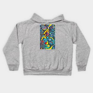 Abstract Color Kids Hoodie